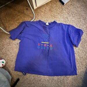 Guess OS Purple T-Shirt